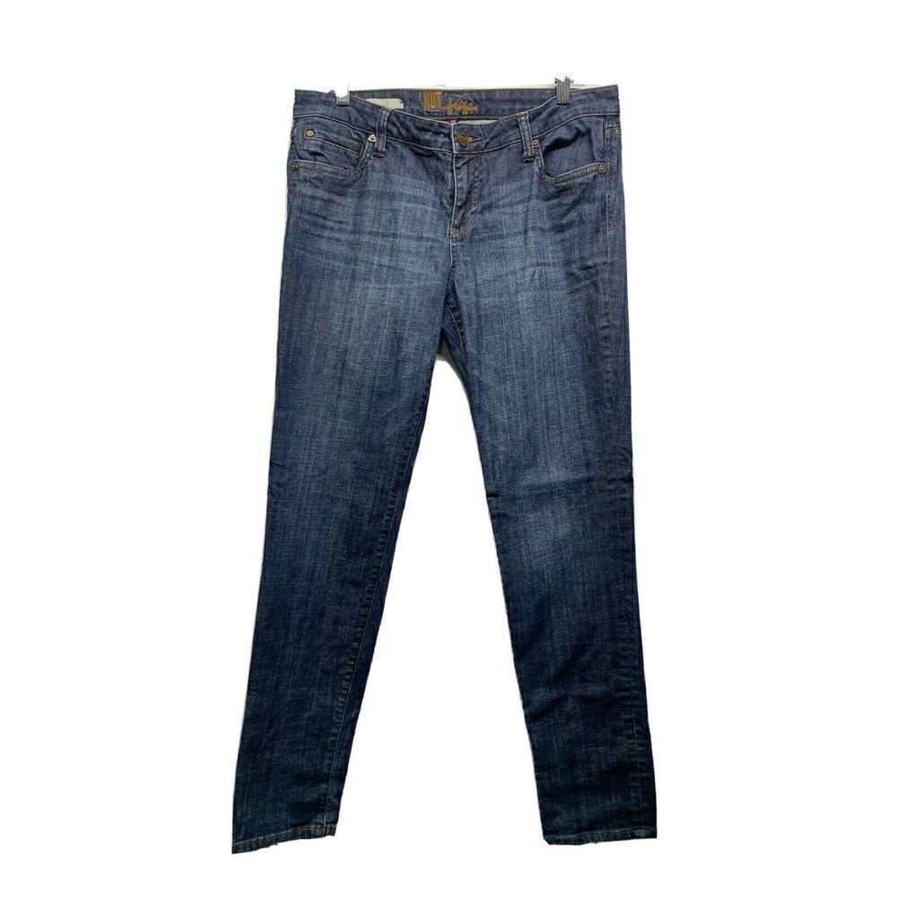 Kut From the Kloth Blue Skinny Jeans Size 10